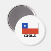 Aimant Drapeau du Chili (Recto/Verso)