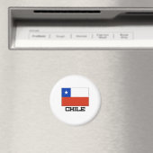 Aimant Drapeau du Chili (In Situ (Lave-vaisselle))