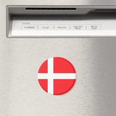 Aimant Drapeau du Danemark (In Situ (Lave-vaisselle))