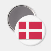Aimant Drapeau du Danemark (Recto/Verso)