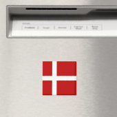 Aimant Drapeau du Danemark Totalement (In Situ (Lave-vaisselle))