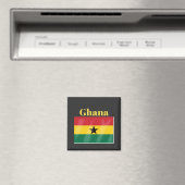 Aimant Drapeau du Ghana (In Situ (Lave-vaisselle))
