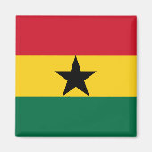Aimant Drapeau du Ghana (Devant)