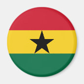 Aimant Drapeau du Ghana (Devant)