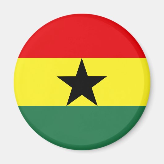 Aimant Drapeau du Ghana (Devant)