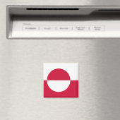 Aimant Drapeau du Groenland GL (In Situ (Lave-vaisselle))