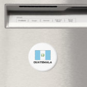 Aimant Drapeau du Guatemala (In Situ (Lave-vaisselle))