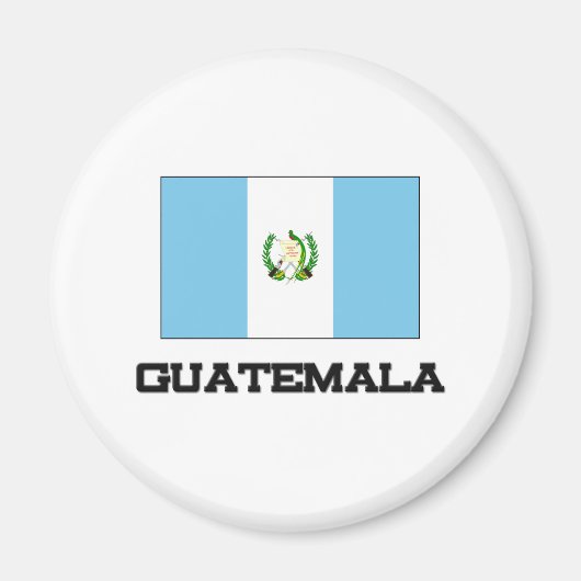 Aimant Drapeau du Guatemala (Devant)
