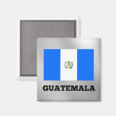 Aimant Drapeau du Guatemala (Recto/Verso)