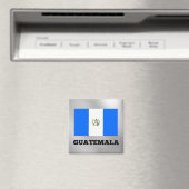 Aimant Drapeau du Guatemala (In Situ (Lave-vaisselle))