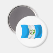 Aimant Drapeau du Guatemala (Recto/Verso)