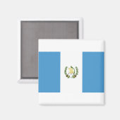 Aimant Drapeau du Guatemala (Recto/Verso)