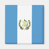 Aimant Drapeau du Guatemala - Amérique centrale (Devant)