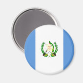 Aimant Drapeau du Guatemala GT (Recto/Verso)