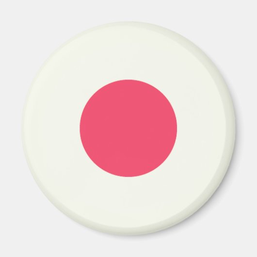 Aimant Drapeau du Japon (Devant)