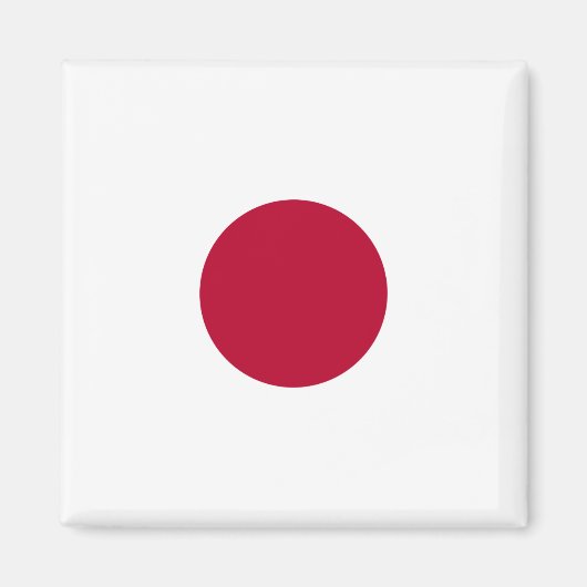 Aimant Drapeau du Japon (Devant)