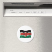 Aimant Drapeau du Kenya (In Situ (Lave-vaisselle))