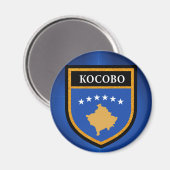 Aimant Drapeau du Kosovo (Recto/Verso)