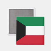 Aimant Drapeau du Koweït (Recto/Verso)