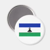 Aimant Drapeau du Lesotho (Recto/Verso)
