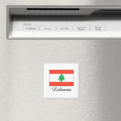 Aimant Drapeau du Liban (In Situ (Lave-vaisselle))