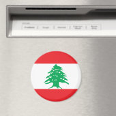 Aimant Drapeau du Liban (In Situ (Lave-vaisselle))