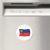 Aimant Drapeau du Liechtenstein (In Situ (Lave-vaisselle))