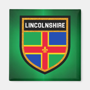 Aimant Drapeau du Lincolnshire