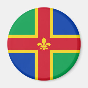 Aimant Drapeau du Lincolnshire