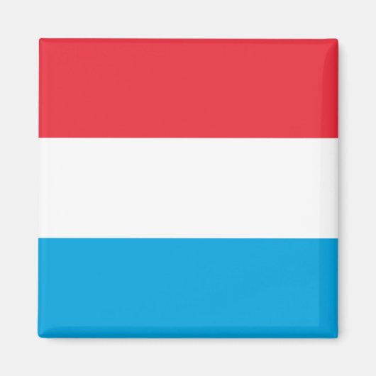 Aimant Drapeau du Luxembourg (Devant)