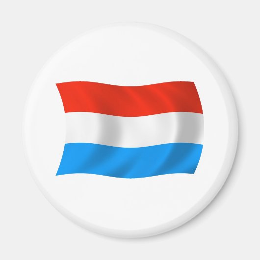 Aimant Drapeau du Luxembourg (Devant)