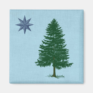 Aimant Drapeau du Maine 1901