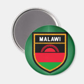 Aimant Drapeau du Malawi (Recto/Verso)