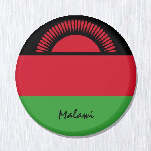 Aimant Drapeau du Malawi et Africain - fans de voyages/sp