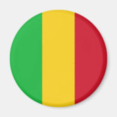 Aimant Drapeau du Mali (Devant)