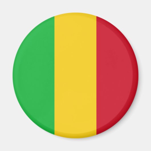 Aimant Drapeau du Mali (Devant)