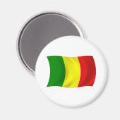 Aimant Drapeau du Mali (Recto/Verso)