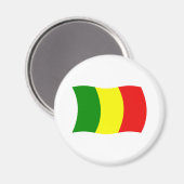 Aimant Drapeau du Mali (Recto/Verso)
