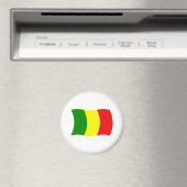 Aimant Drapeau du Mali (In Situ (Lave-vaisselle))