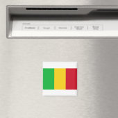 Aimant Drapeau du Mali (In Situ (Lave-vaisselle))