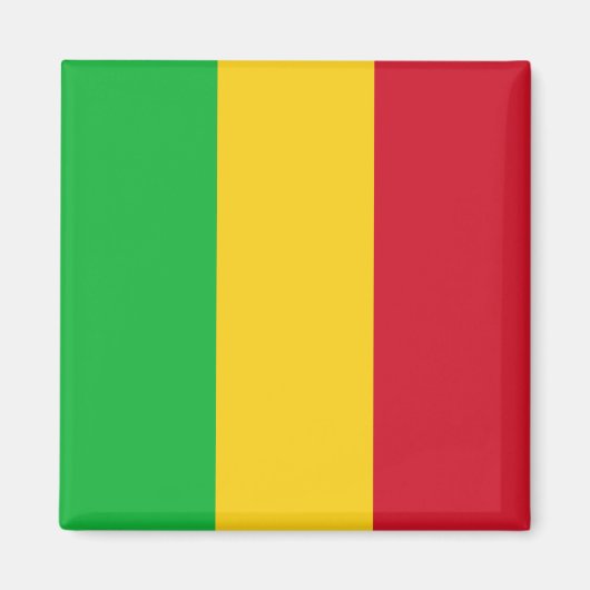 Aimant Drapeau du Mali (Devant)