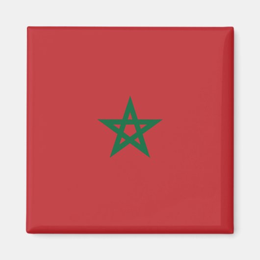 Aimant Drapeau du Maroc (Devant)