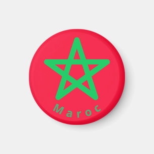 Aimant Drapeau du Maroc