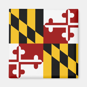 Aimant Drapeau du Maryland