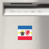 Aimant Drapeau du Mecklembourg-Poméranie occidentale (In Situ (Lave-vaisselle))