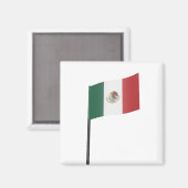 Aimant Drapeau du Mexique (Recto/Verso)