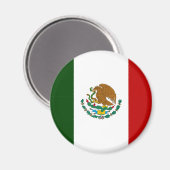 Aimant Drapeau du Mexique (Recto/Verso)