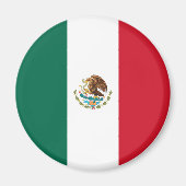 Aimant Drapeau du Mexique (Devant)
