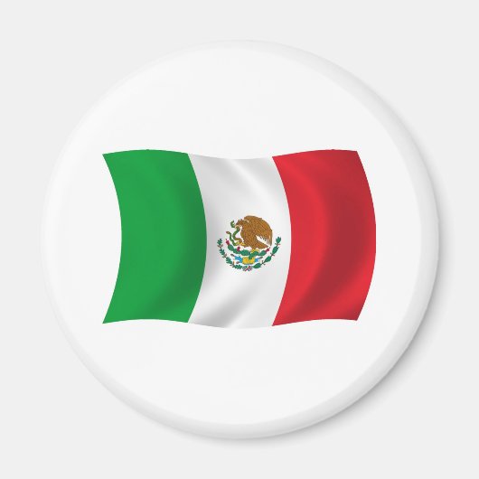 Aimant Drapeau du Mexique (Devant)