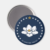 Aimant Drapeau du Mississippi (2020) (Recto/Verso)